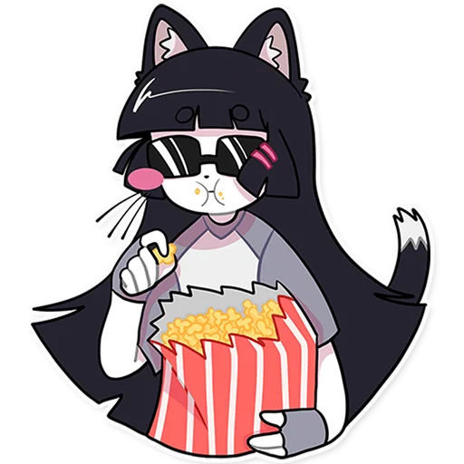 🍿 Стикер «Zizi» для Telegram