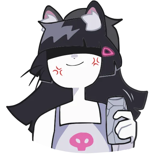 🫥 Эмодзи «Набор эмоджи с летней Зизи из ВК» для Telegram