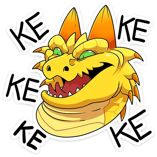 😈 Стикер «Златокусь» для Telegram