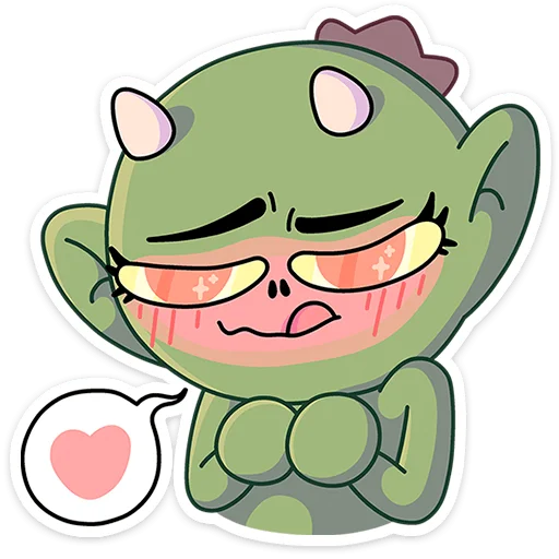 🥰 Стикер «Злыдня» для Telegram