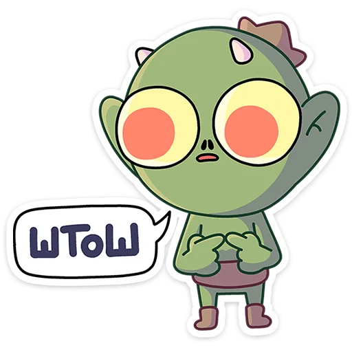 🥺 Стикер «Злыдня» для Telegram