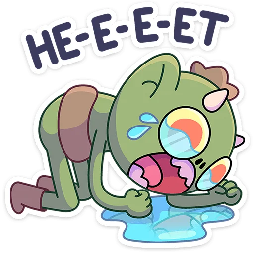 😭 Стикер «Злыдня» для Telegram