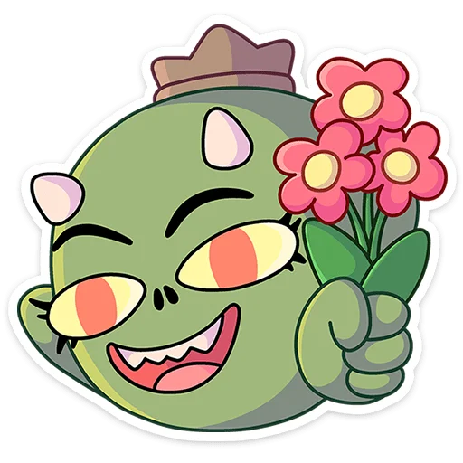 🌹 Стикер «Злыдня» для Telegram