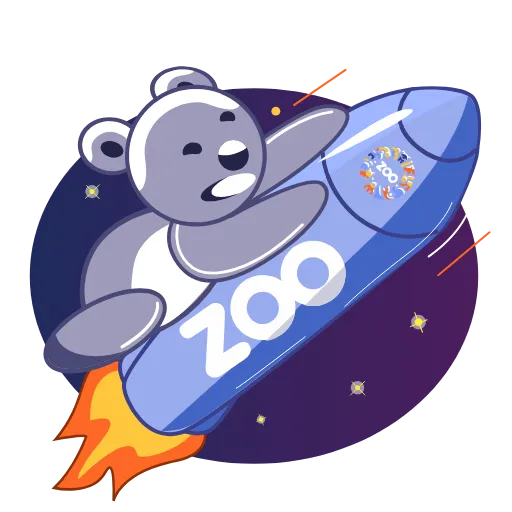 Стикерпак Zoo для Telegram — скачать