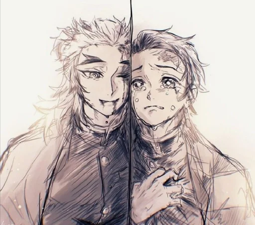 🌟 Стикер «Kyoujurou Rengoku» для Telegram