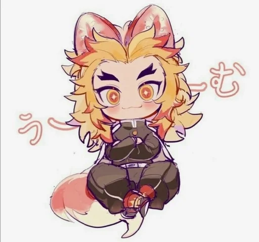 🌟 Стикер «Kyoujurou Rengoku» для Telegram