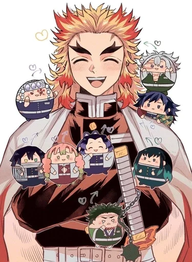 🌟 Стикер «Kyoujurou Rengoku» для Telegram