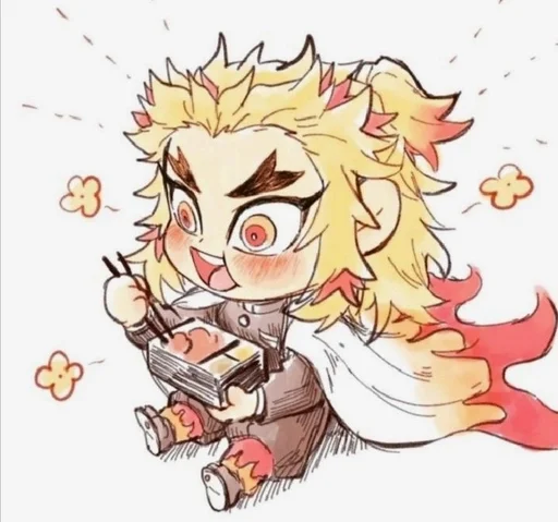 🌟 Стикер «Kyoujurou Rengoku» для Telegram