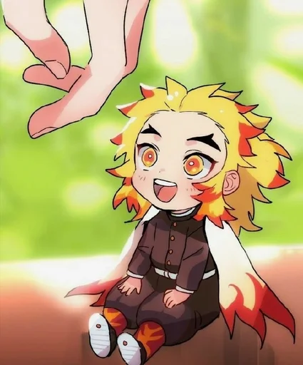 🌟 Стикер «Kyoujurou Rengoku» для Telegram