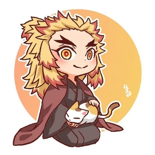 🌟 Стикер «Kyoujurou Rengoku» для Telegram
