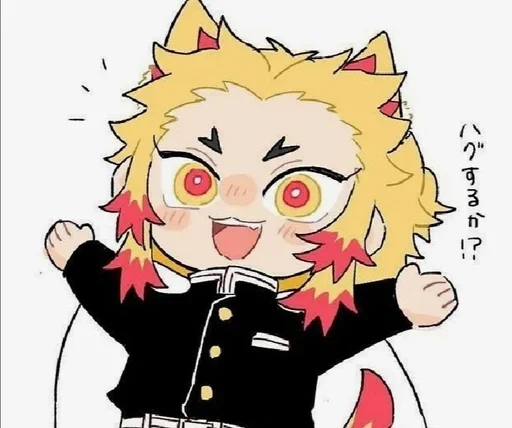 🌟 Стикер «Kyoujurou Rengoku» для Telegram