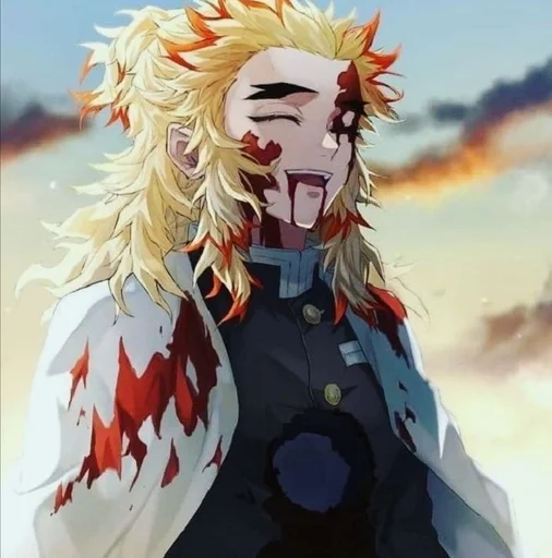🌟 Стикер «Kyoujurou Rengoku» для Telegram