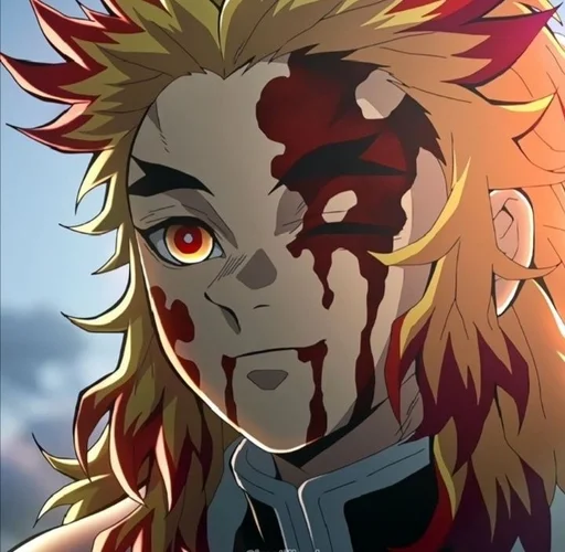 🌟 Стикер «Kyoujurou Rengoku» для Telegram