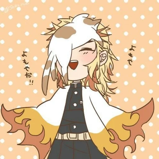 🌟 Стикер «Kyoujurou Rengoku» для Telegram