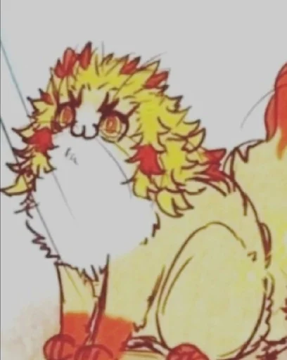 🌟 Стикер «Kyoujurou Rengoku» для Telegram