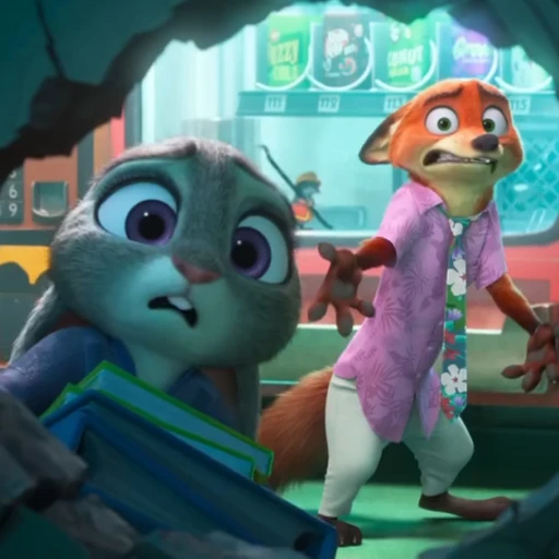 😱 Стикер «Zootopia 2» для Telegram