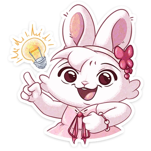 🐰 Стикер «Зозо» для Telegram