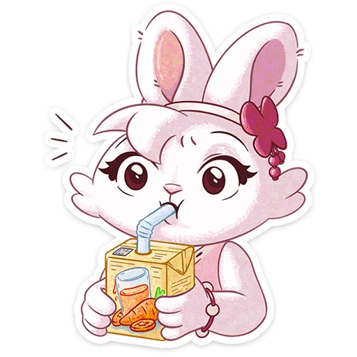 🐰 Стикер «Зозо» для Telegram