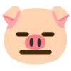 😑 Эмодзи «Pigs» для Telegram