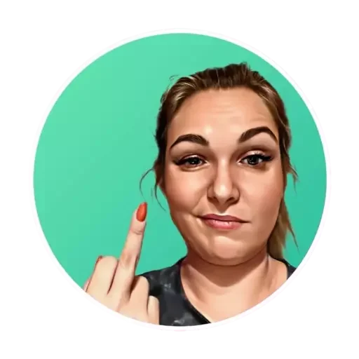 🖕 Стикер «Only friends» для Telegram