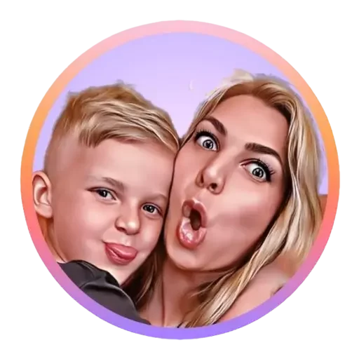 😵 Стикер «Only friends» для Telegram