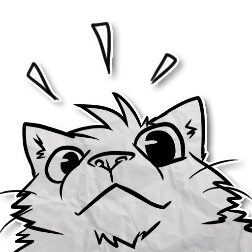 Стикерпак Zuzu the Cat для Telegram — скачать