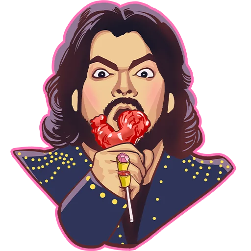🍭 Стикер «ЗВЕЗДАЧ» для Telegram