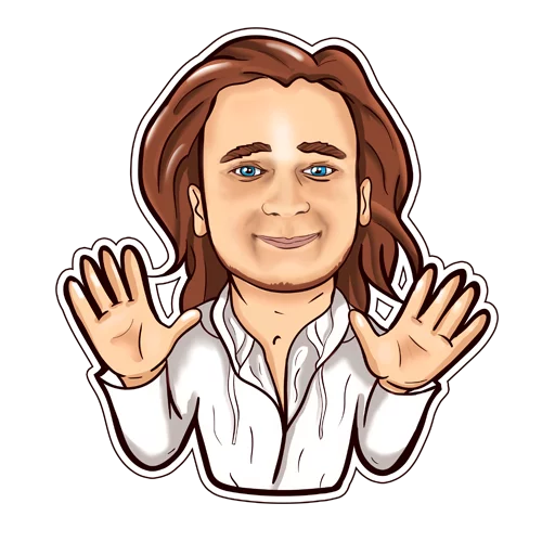Стикерпак Звезда Района для Telegram — скачать