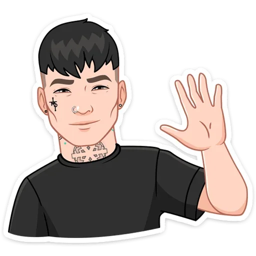 Стикерпак Звёздные vmoji - это промо набор для рекламы vmoji. для Telegram — скачать