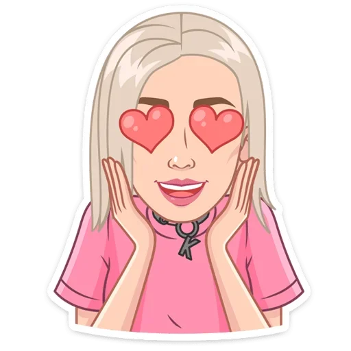 😍 Стикер «Звёздные vmoji - это промо набор для рекламы vmoji.» для Telegram