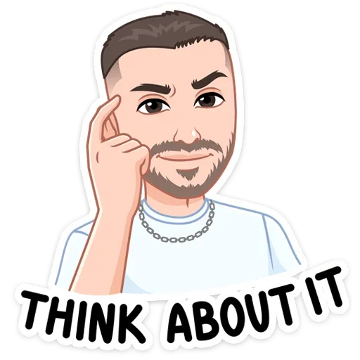 🙂 Стикер «Звёздные vmoji - это промо набор для рекламы vmoji.» для Telegram