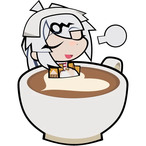 🍵 Стикер «Zenless Zone Zero and DoDo» для Telegram