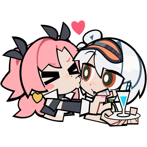 😘 Стикер «Zenless Zone Zero and DoDo» для Telegram