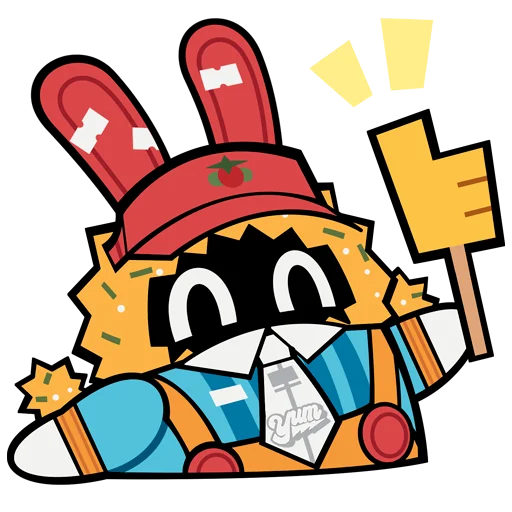 👍 Стикер «Zenless Zone Zero and DoDo» для Telegram
