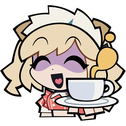 ☕️ Стикер «Zenless Zone Zero and DoDo» для Telegram